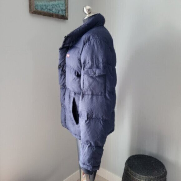 Levi’s Winter Bubble  Puffer Coat Blue Men's  Sz Small - Picture 11 of 14